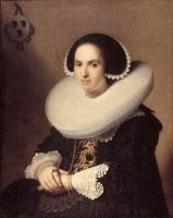 Verspronck, Jan Cornelisz - Portrait of Willemina van Braeckel
